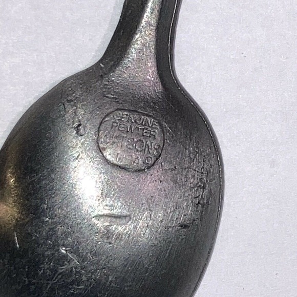 Lot of 5 Vintage Collectible Souvenir Travel Spoons Arizona Pewter Native Havasu - Picture 7 of 11